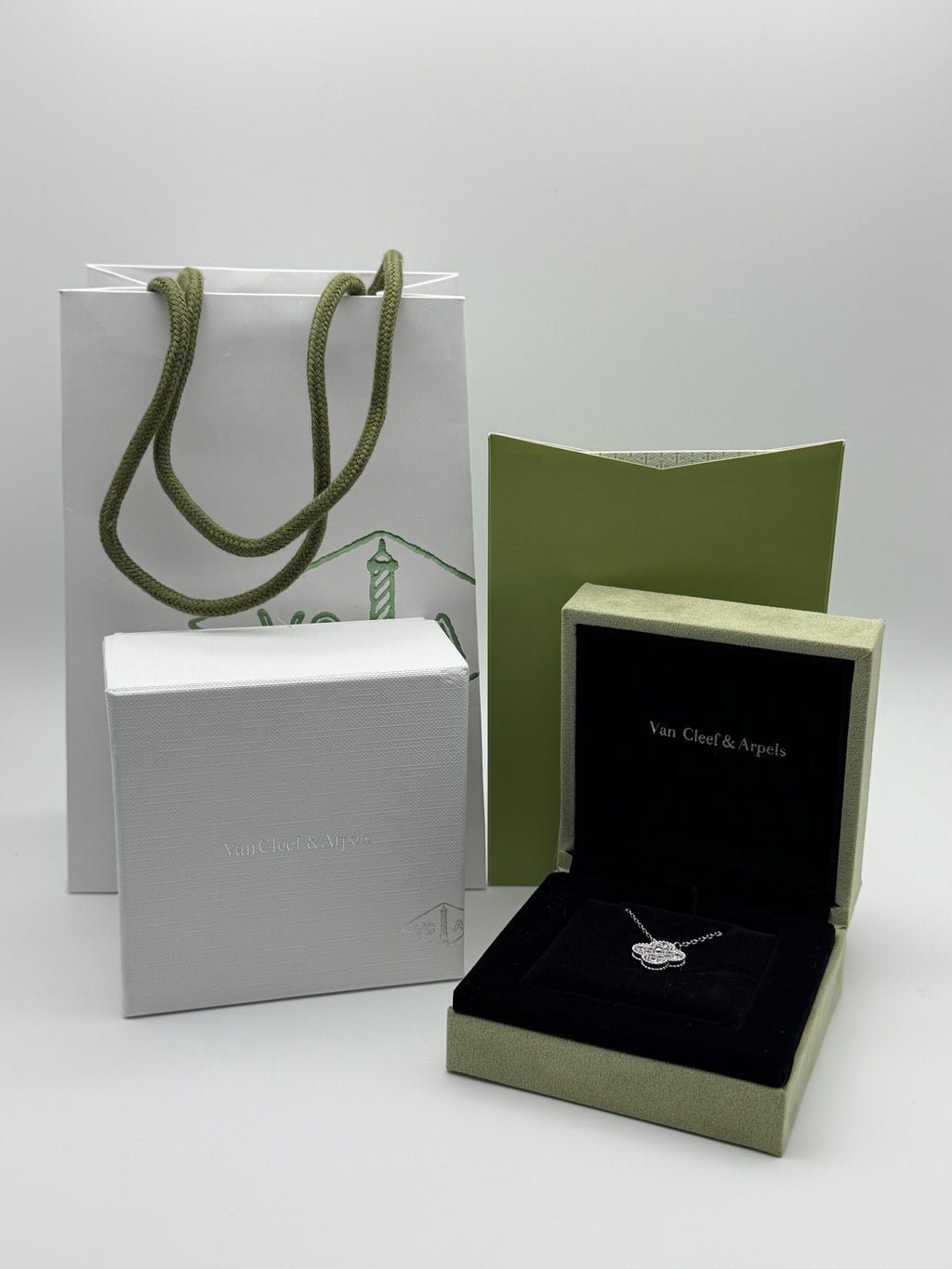 Collar Van Cleff Plata .925